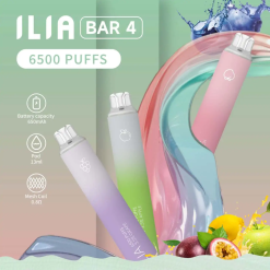 ilia bar4 6500 puffs拋棄式電子煙